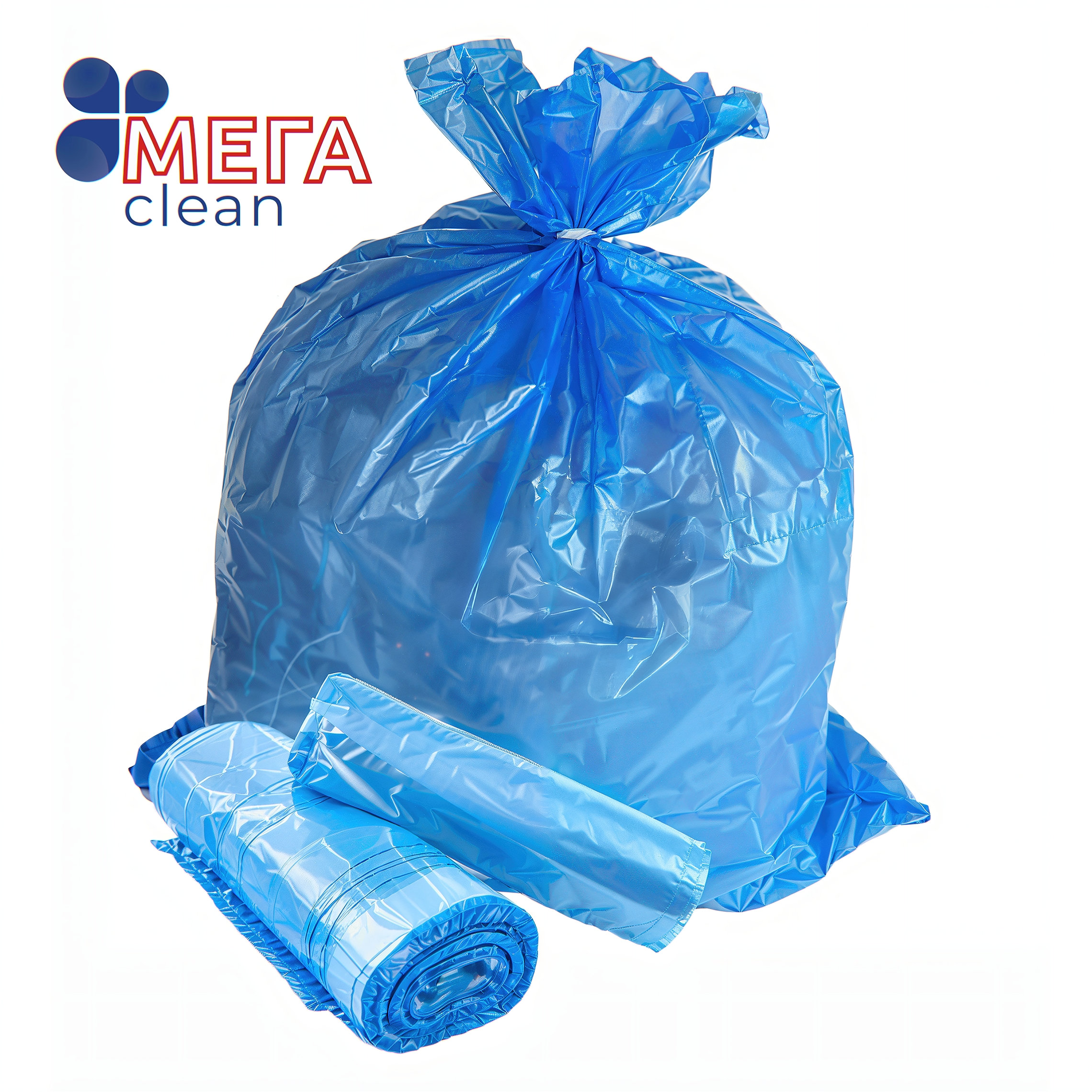 Купить Пакет мусорный 60 л, ТМ «МЕГА CLEAN» оптом, в наличии и на заказ