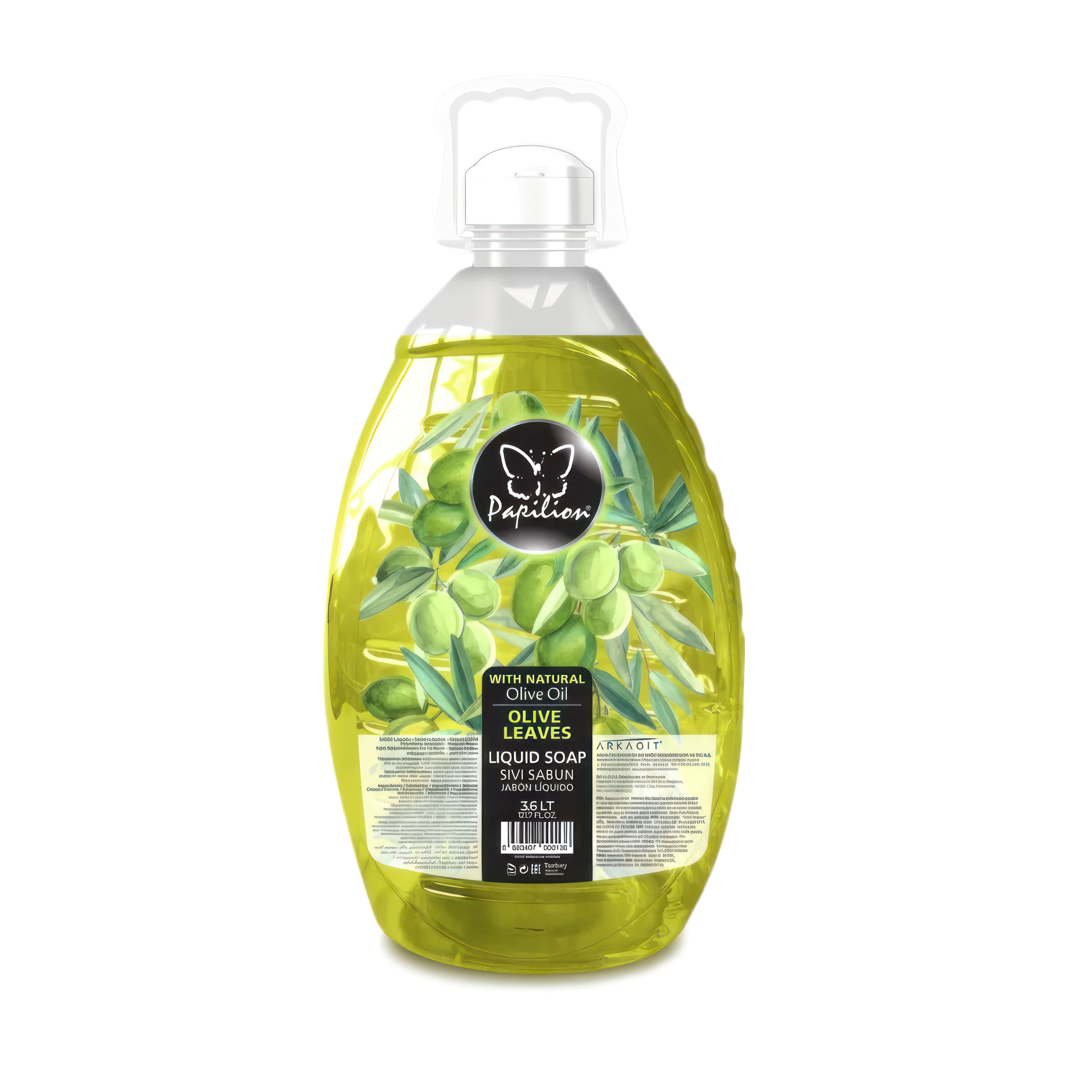 Купить Жидкое мыло для рук Papilion Olive Leaves 3600 мл, ТМ «Papilion» оптом, в наличии и на заказ